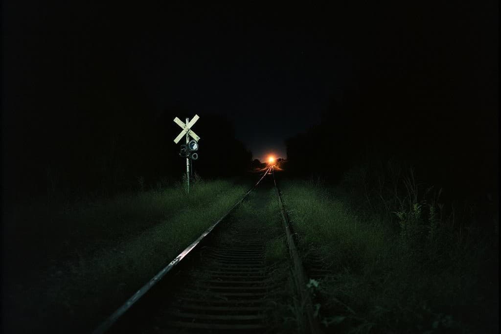 Le train fantôme de Moncton — illustration